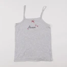 Vertbaudet - maillot de corps gris - 12 ans