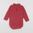 Petit Bateau - body à col rouge - 18 mois
