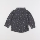 Vertbaudet - chemise gris - 12 mois