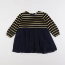 Boutchou - robe bleu, jaune - 18 mois