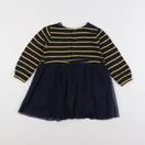 Boutchou - robe bleu, jaune - 18 mois