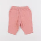 Bonton - pantalon rose - 3 mois