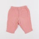 Bonton - pantalon rose - 3 mois