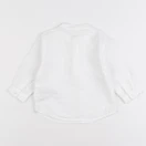 Boutchou - chemise blanc - 6 mois