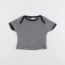 Petit Bateau - maillot de corps bleu - 3 mois