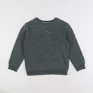 Vertbaudet - sweat vert - 6 ans