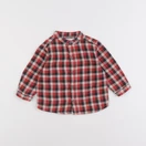 Boutchou - chemise rouge - 9 mois