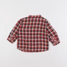 Boutchou - chemise rouge - 9 mois