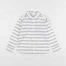Jacadi - chemise blanc, bleu - 4 ans