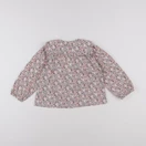 Vertbaudet - blouse beige, bleu - 3 ans