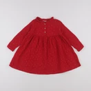 Vertbaudet - robe rouge - 3 ans