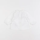 Vertbaudet - blouse blanc - 3 mois