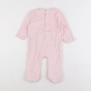 Vertbaudet - pyjama velours rose - 9 mois