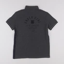 IKKS - polo imprimé au dos gris - 10 ans