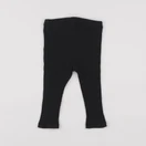 Lindex - legging noir - 6/9 mois