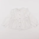 Tape à l'oeil - blouse blanc - 24 mois