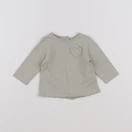Vertbaudet - tee-shirt vert - 3 mois