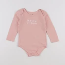 Vertbaudet - body rose - 18 mois