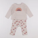 La Redoute - ensemble beige - 2 ans