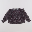 Vertbaudet - blouse bleu, violet - 2 ans