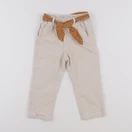 Vertbaudet - pantalon beige - 2 ans