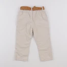 Vertbaudet - pantalon beige - 2 ans