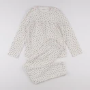 Vertbaudet - pyjama velours beige - 4 ans