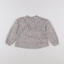 Vertbaudet - blouse beige, rose - 4 ans