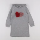 Vertbaudet - robe gris - 5 ans