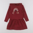 Vertbaudet - robe rouge - 5 ans