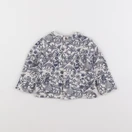 IKKS - sweat beige, bleu - 6 mois