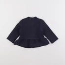 IKKS - sweat bleu - 6 mois