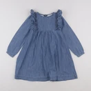 Monoprix - robe bleu - 6 ans