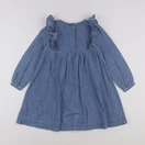 Monoprix - robe bleu - 6 ans