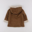 Mango - manteau marron - 18/24 mois