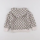 Monoprix - sweat beige, vert - 5 ans