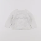 Bonton - gilet blanc - 3 mois