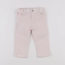 Petit Bateau - pantalon rose - 12 mois