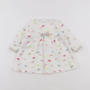 Petit Bateau - robe multicolore - 6 mois