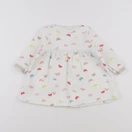 Petit Bateau - robe multicolore - 6 mois