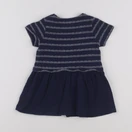 Boutchou - robe bleu - 12 mois