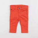 Jacadi - jean orange - 6 mois