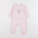 Carrément Beau - pyjama coton rose - 6 mois
