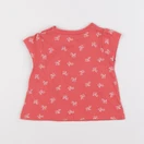 Vertbaudet - tee-shirt orange - 6 mois