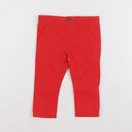 Boutchou - pantalon rouge - 9 mois