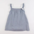 Gocco - robe bleu, blanc - 5/6 ans