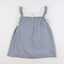Gocco - robe bleu, blanc - 5/6 ans