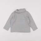 Vertbaudet - sous-pull gris - 5 ans