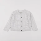 Vertbaudet - gilet blanc - 3 ans