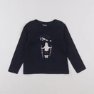 Vertbaudet - tee-shirt bleu - 4 ans